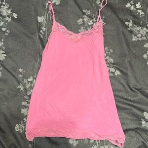 Pink cami top